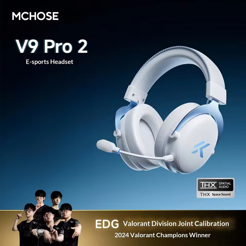 Anc Wireless Over Ear Headphones - MCHOSE V9 Pro 2 무선 게이밍
