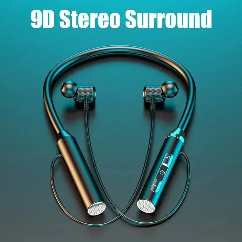 무선 헤드폰 블루투스 5.0 넥밴드 이어폰 실리콘 Hi - Magnetic Neckband Sports Earphones 리뷰 및 가격