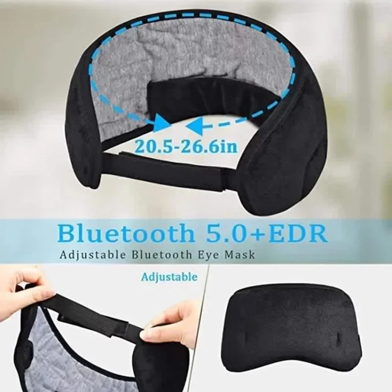 무선 블루투스 수면 헤드밴드 3D 블랙아웃 아이 마스크 - Sleep Mask Headphones Bluetooth 리뷰 및 가격