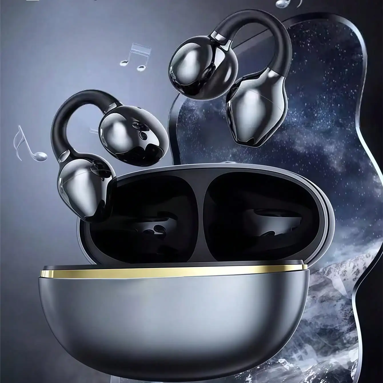 오픈형 이어폰, 블루투스 헤드셋, 클립형 무선 이어폰, - Open Ear Air Conduction Headphones 리뷰 및 가격