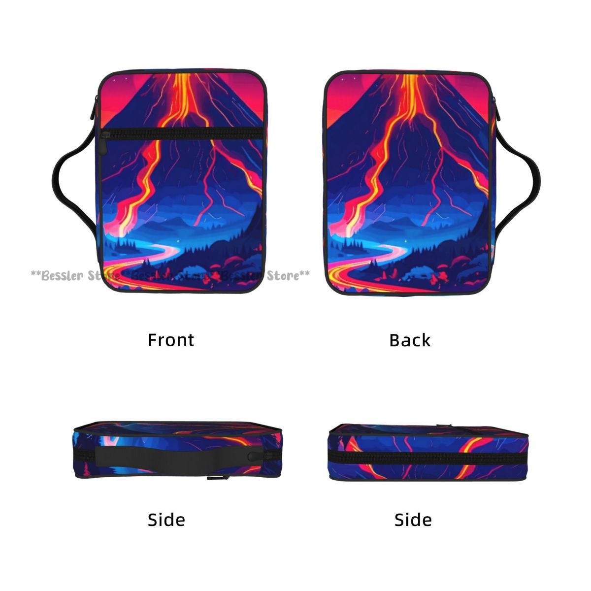 성경 커버 휴대용 책가방 교회 가방 화산 풍경 분화 성 - Tablets 리뷰 및 가격